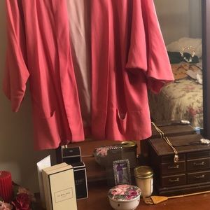 Zara - Pink - Kimono Blazer